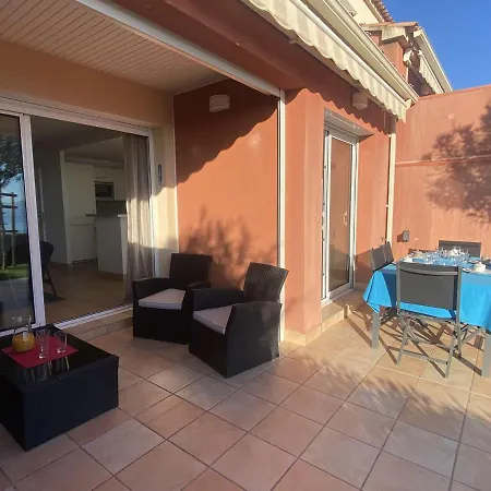 Mini 4 Pieces, 6 Couchages Avec Piscine, Clim Et Wi-fi A Ajaccio - Fr-1-61-490 *